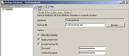 Script Button oben