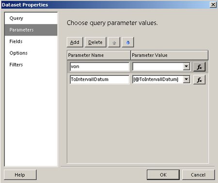Dataset Properties: Parameter